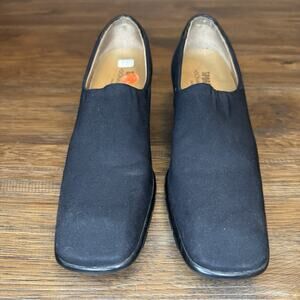Donald J Pliner Alassi Shoes Black Stretch Uppers Size 9 N Sport Travel